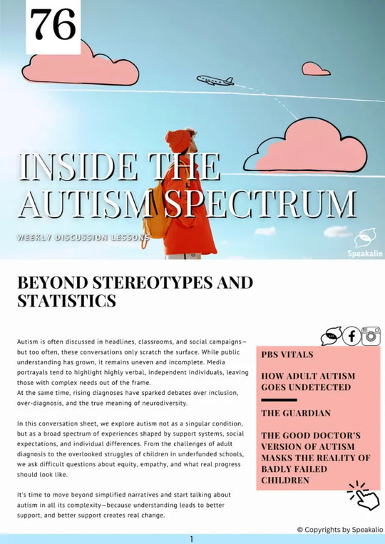 Inside the Autism spectrum