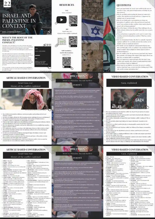 Israel and Palestine in context