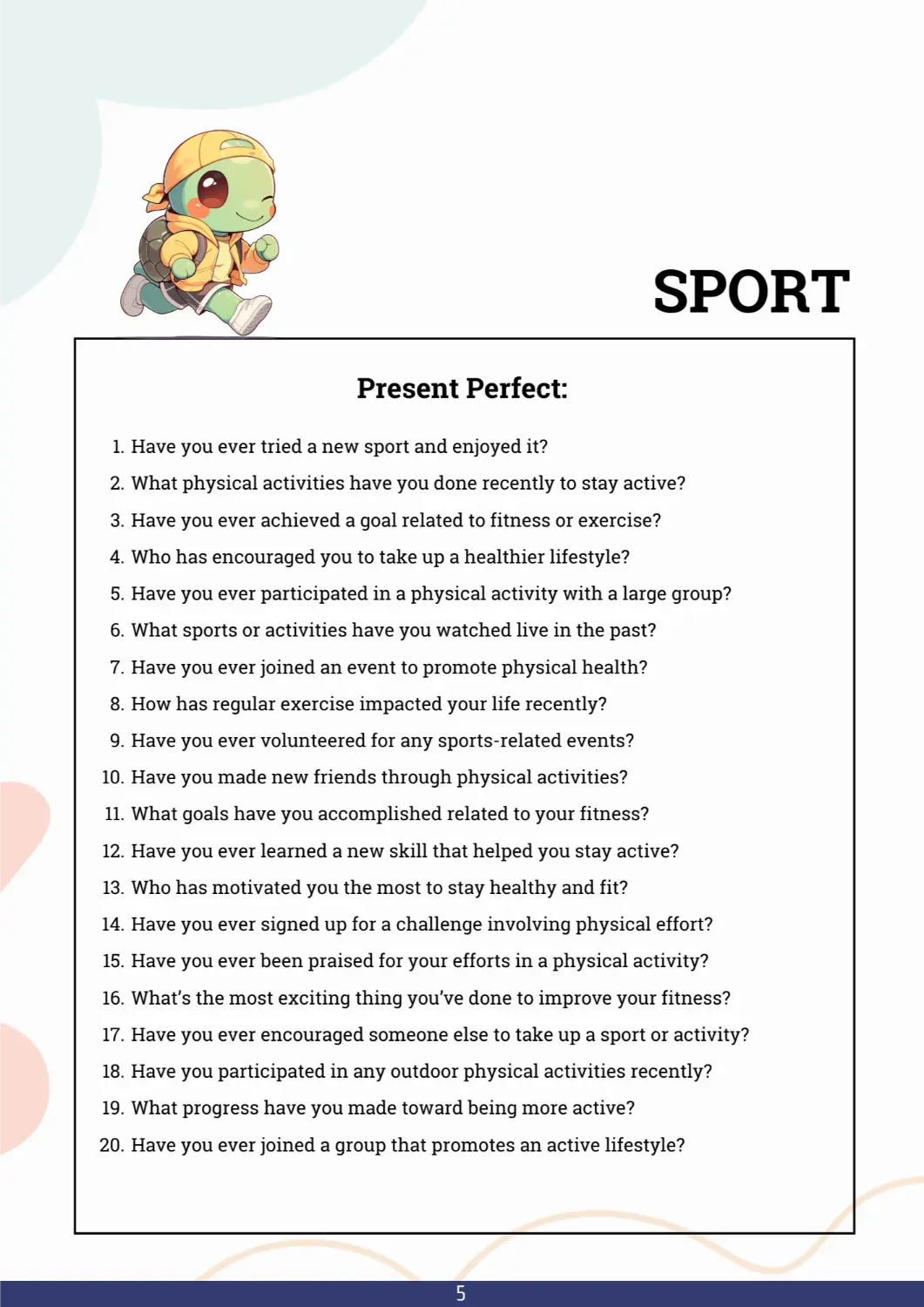 Present Perfect and Present Perfect Continuous