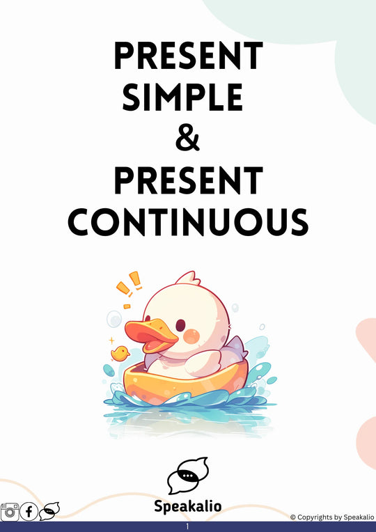 Present simple and Present continuous