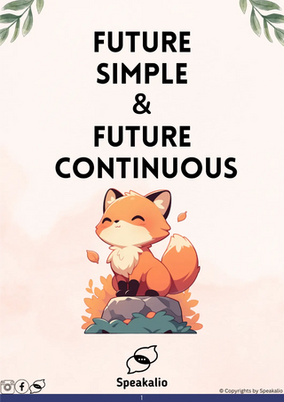 Future simple i Future continuous