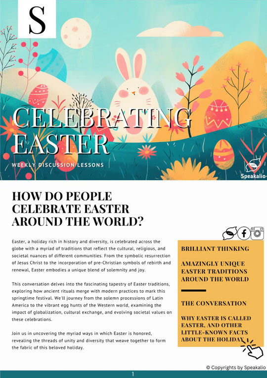Celebrating Easter