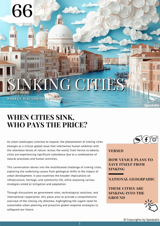 Sinking Cities