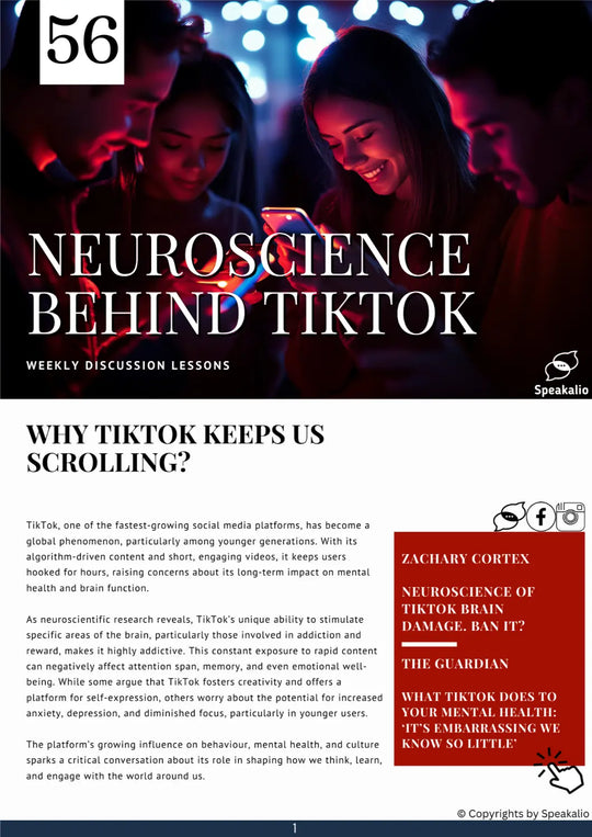 Neuroscience behind TikTok