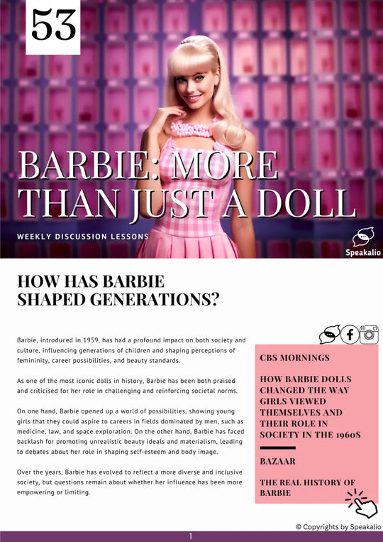 Barbie: More than just a doll