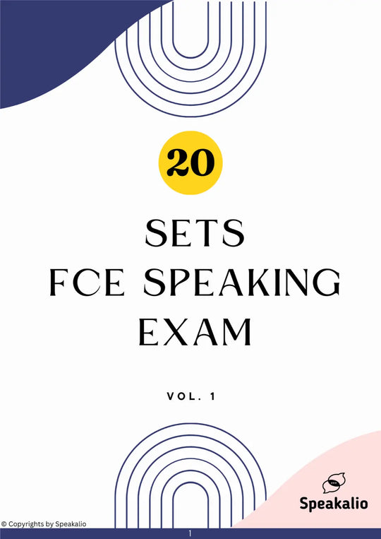 20 Sets FCE Speaking exam vol.1