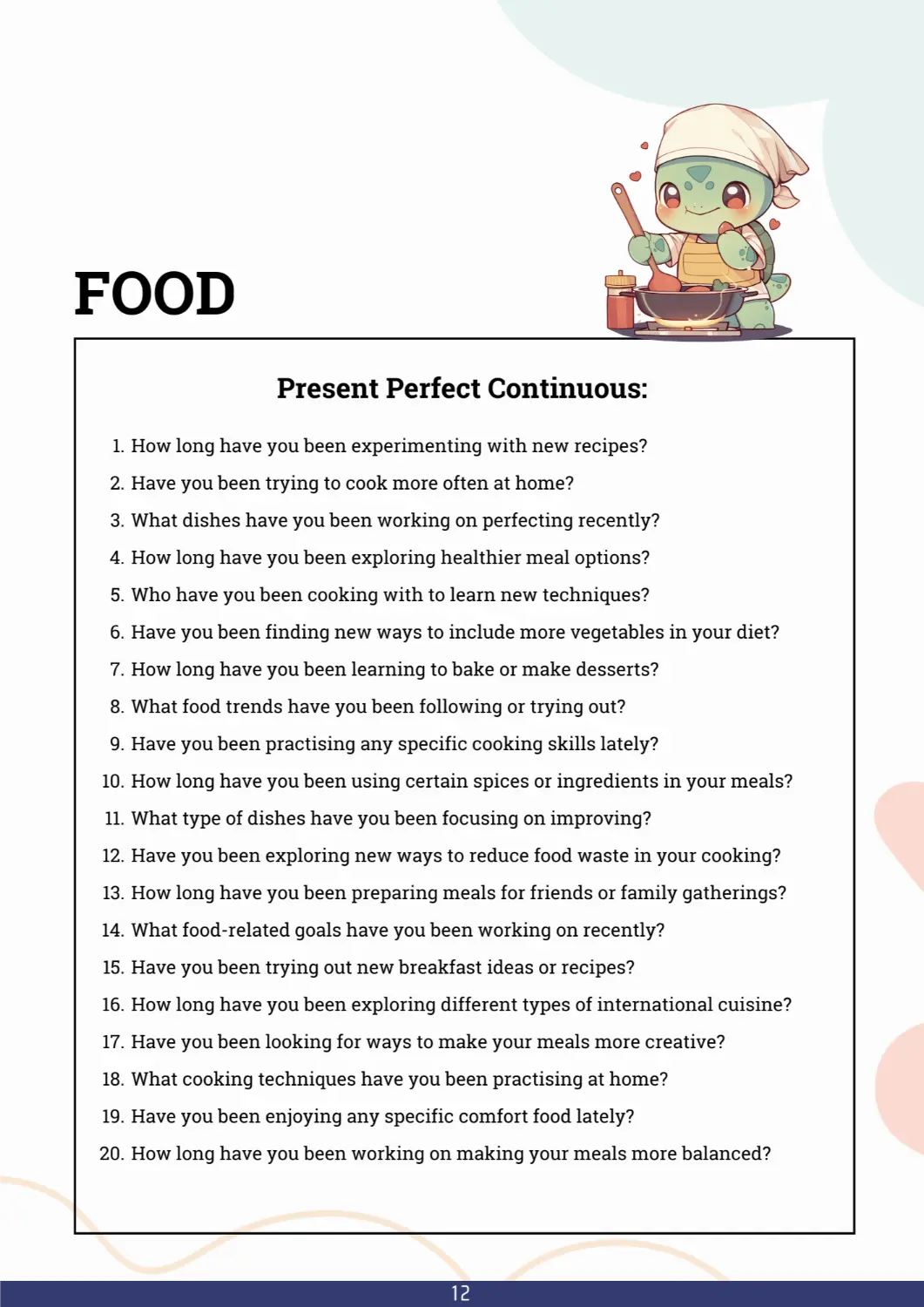 Present Perfect i Present Perfect Continuous