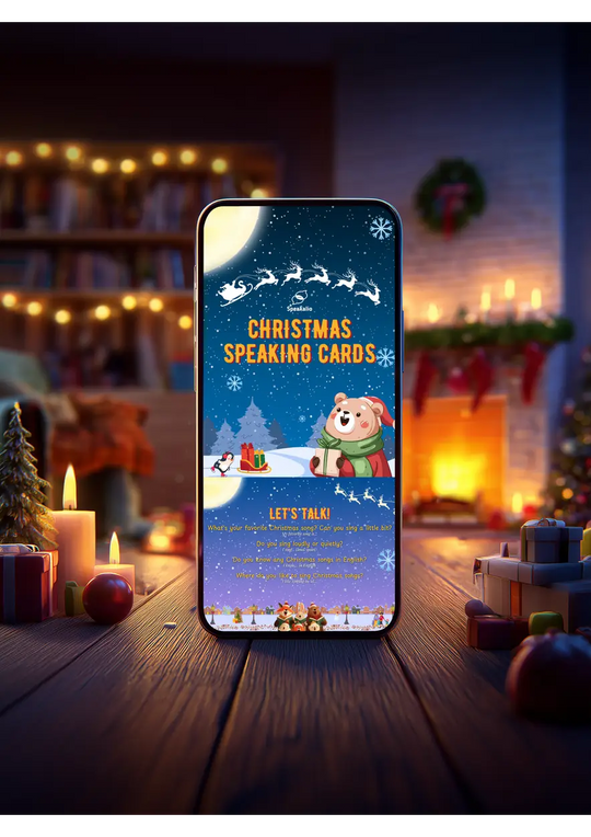 Christmas speaking cards