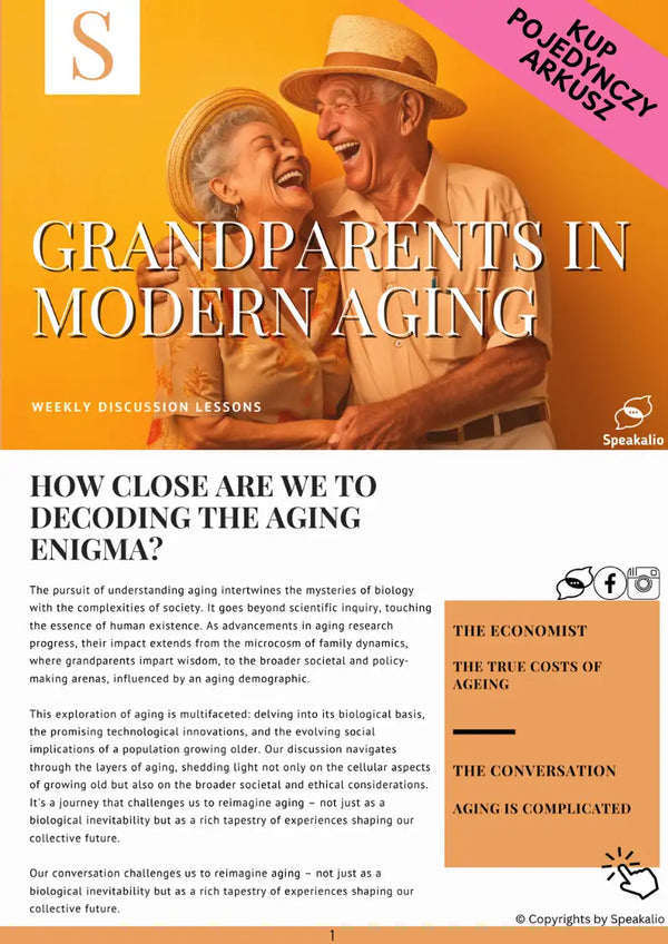 Dziadkowie w Nowoczesnym Starzeniu