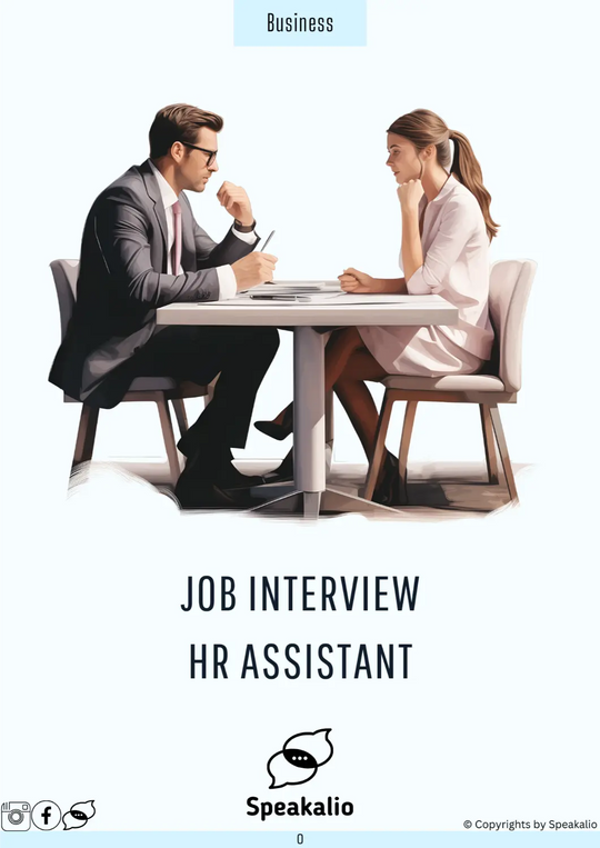 Job Interview - HR employee
