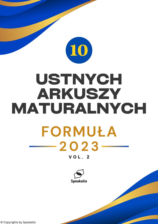 Matura ustna 10 arkuszy vol. 2