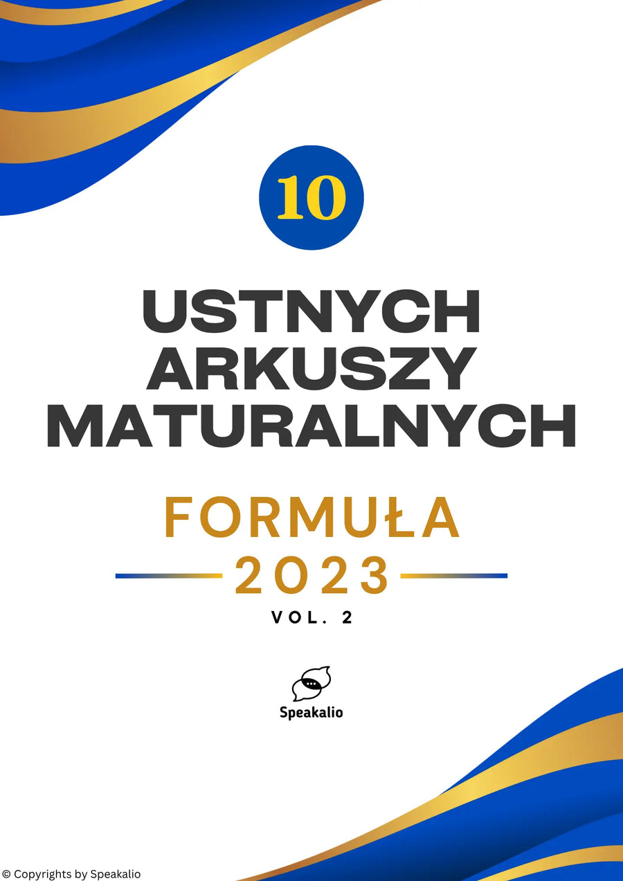 Matura ustna 10 arkuszy vol. 2