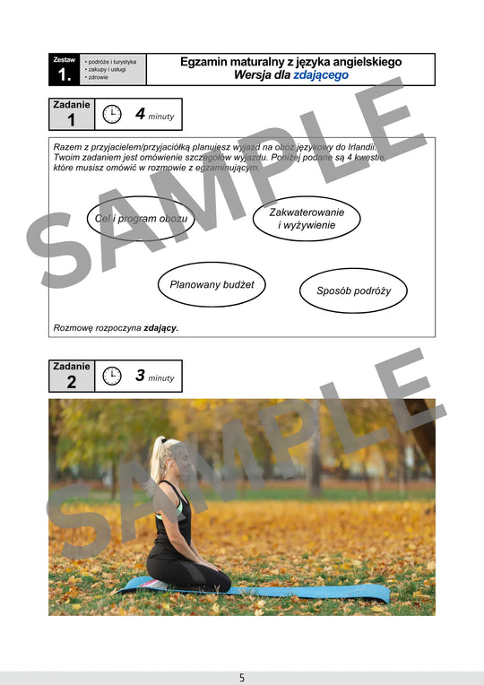 Matura ustna 10 arkuszy vol. 1