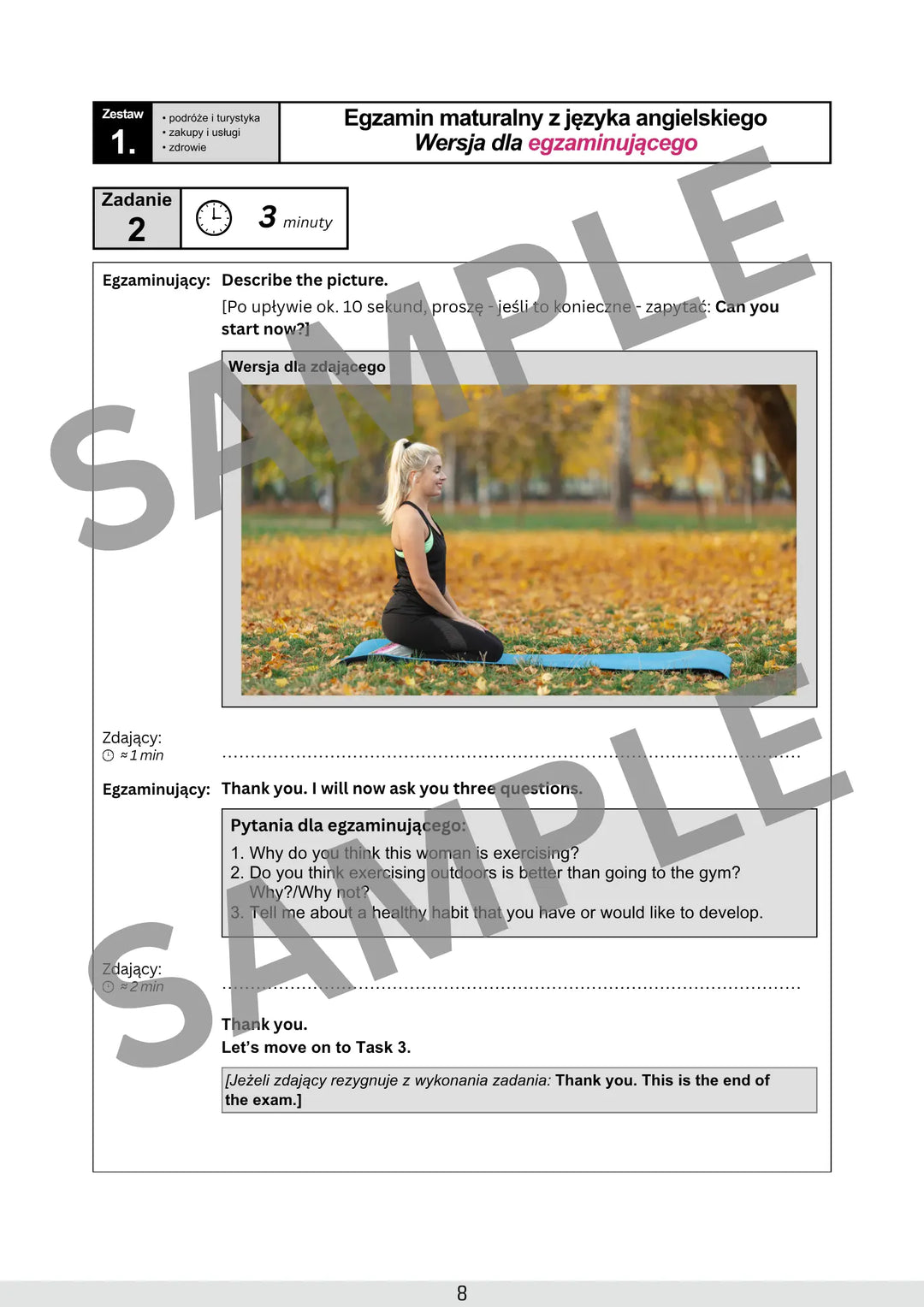 Matura ustna 10 arkuszy vol. 1