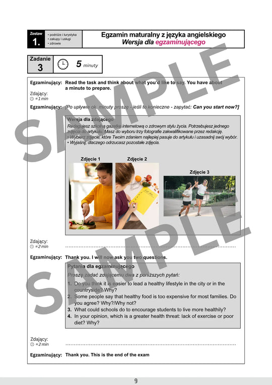 Matura ustna 10 arkuszy vol. 1