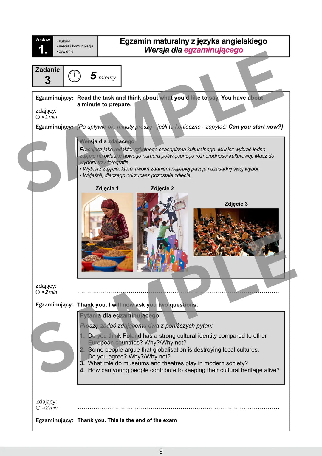 Matura ustna 10 arkuszy vol. 2