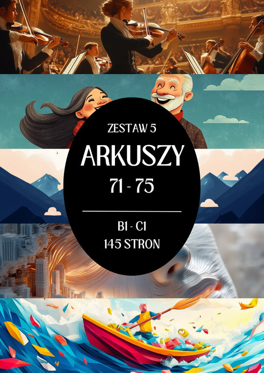 Zestaw 5 materiałów (71-75)