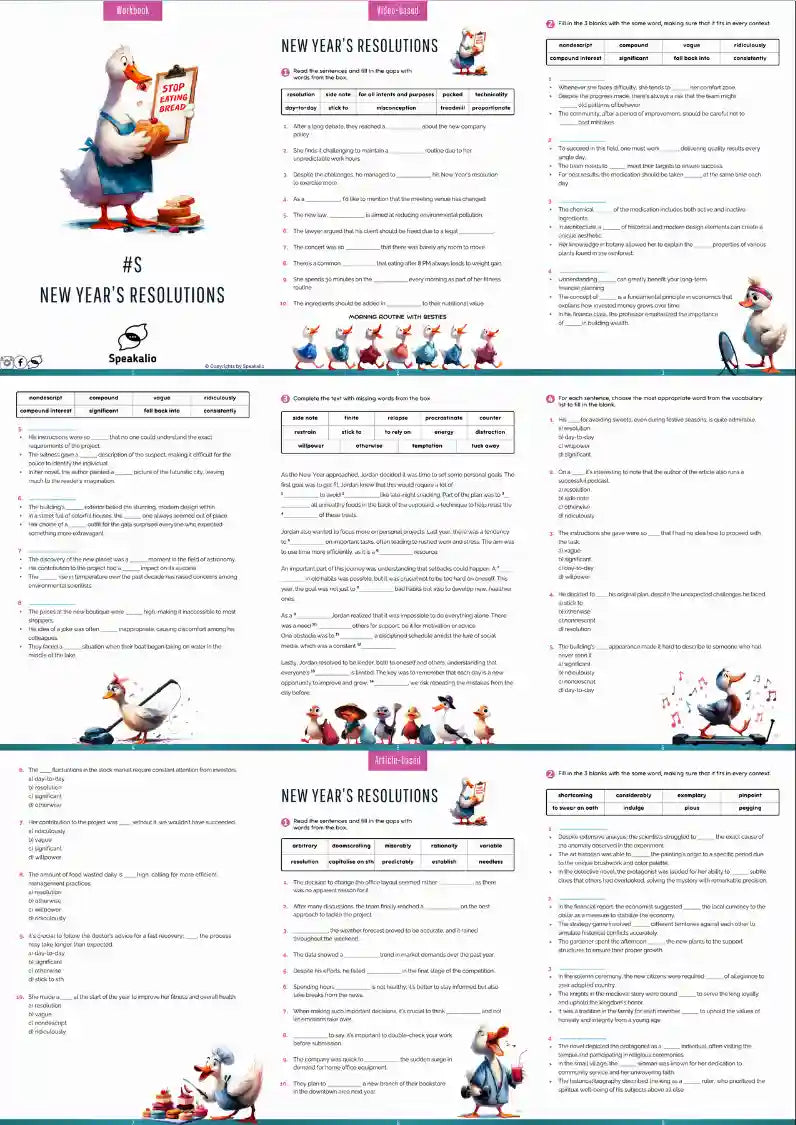 Postanowienia noworoczne