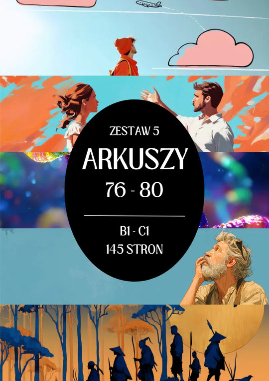 Zestaw 5 materiałów (76-80)