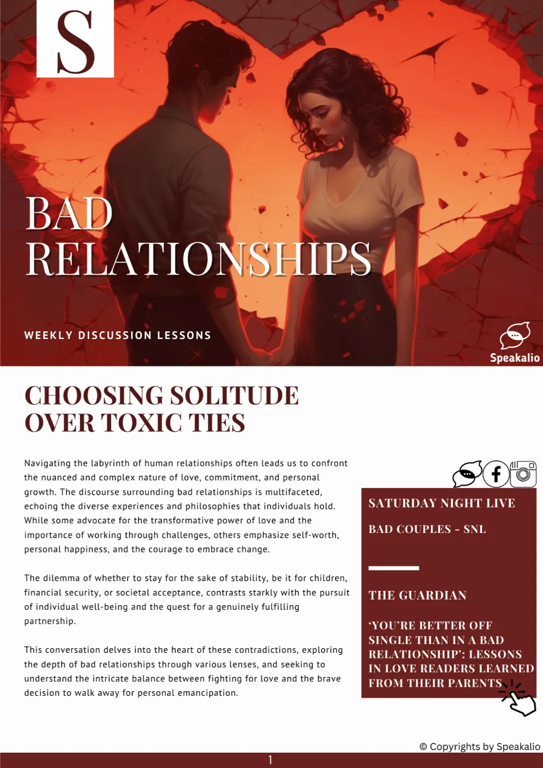 Bad Relationships