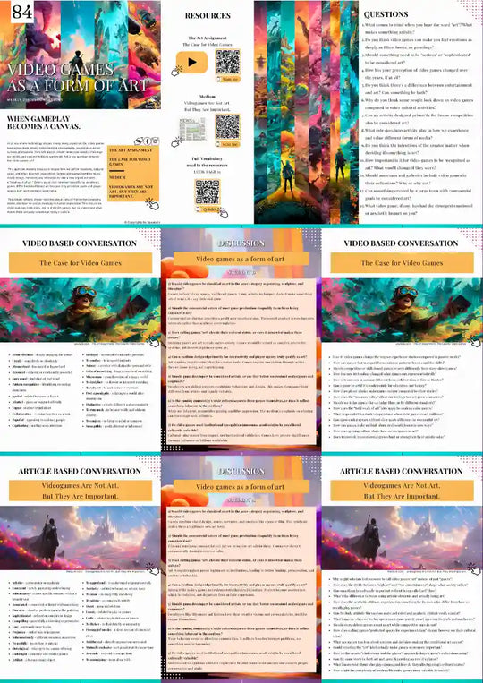 Video games as a form of art