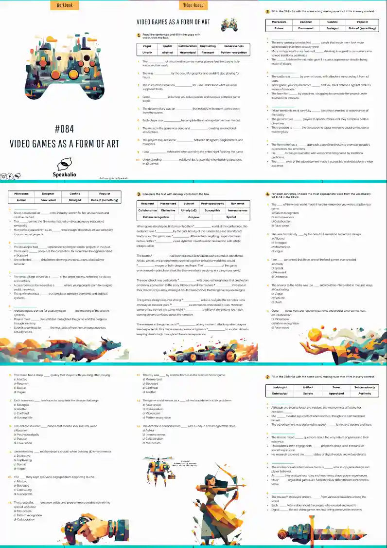 Video games as a form of art