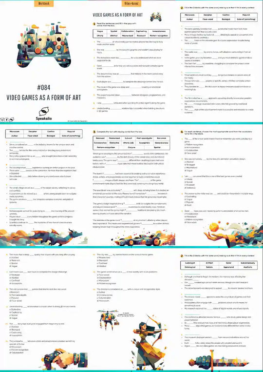 Video games as a form of art